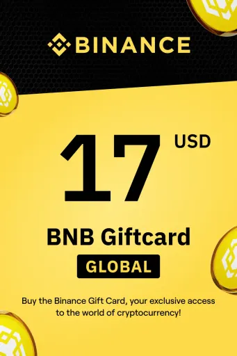 Binance (BNB) 17 USD Gift Card (Global) - Digital Key