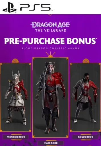 Dragon Age The Veilguard - Pre-order Bonus DLC (Europe) (PS5) - PSN - Digital Key
