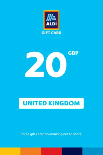 ALDI 20 GBP Gift Card (United Kingdom) - Digital Key