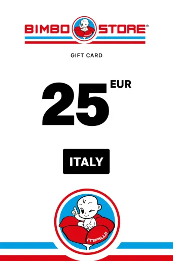 Bimbostore 25 EUR Gift Card (Italy) - Digital Key