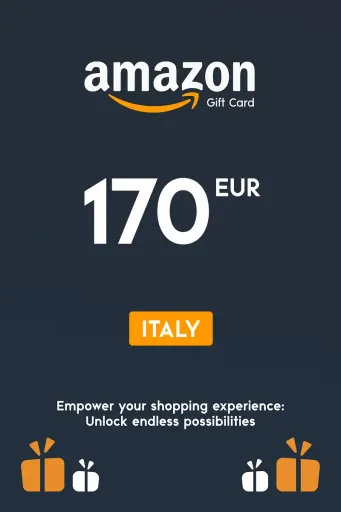 Amazon 170 EUR Gift Card (Italy) - Digital Key