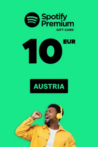 Spotify 10 EUR Gift Card (Austria) - Digital Key