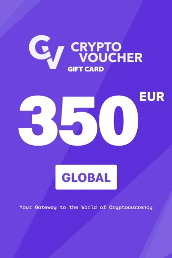 Crypto Voucher 350 EUR Gift Card (Global) - Digital Key