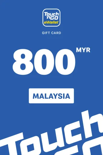Touch n Go eWallet Reload PIN 800 MYR Gift Card (Malaysia) - Digital Key