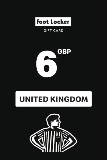 Foot Locker 6 GBP Gift Card (United Kingdom) - Digital Key