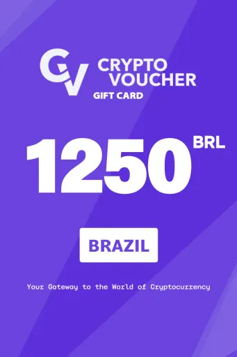 Crypto Voucher 1250 BRL Gift Card (Brazil) - Digital Key