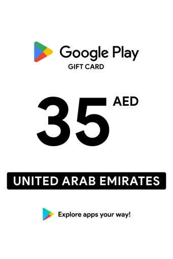 Google Play 35 AED Gift Card (United Arab Emirates) - Digital Key