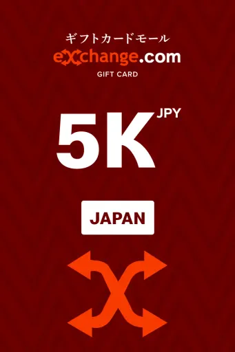 Giftcardmallexchange 5000 JPY Gift Card (Japan) - Digital Key