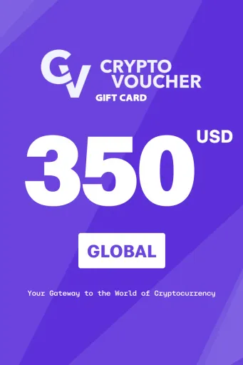 Crypto Voucher 350 USD Gift Card (Global) - Digital Key