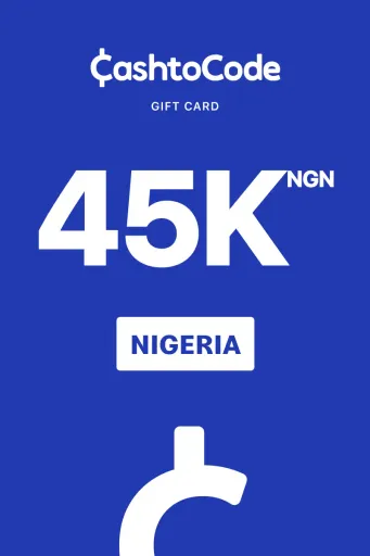 CashtoCode 45000 NGN Gift Card (Nigeria) - Digital Key