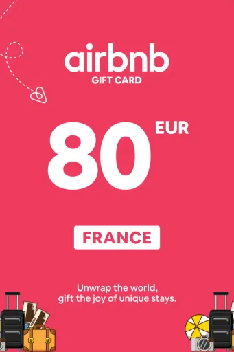 Airbnb 80 EUR Gift Card (France) - Digital Key