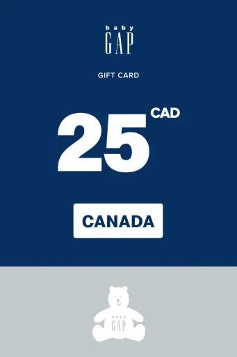 babyGap 25 CAD Gift Card (Canada) - Digital Key