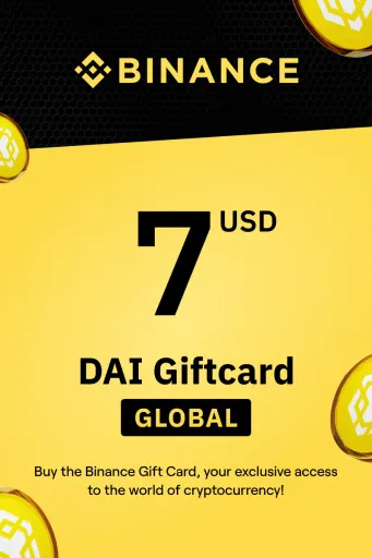 Binance (DAI) 7 USD Gift Card (Global) - Digital Key