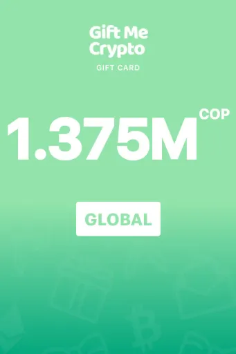 Gift Me Crypto 1375000 COP Gift Card (Global) - Digital Key