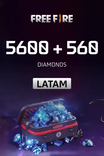 Product Image - Garena Free Fire - 5600 + 560 Diamonds (LATAM) - Digital Key