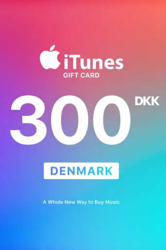 Apple iTunes 300 DKK Gift Card (Denmark) - Digital Key