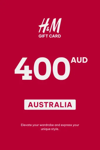 H&M 400 AUD Gift Card (Australia) - Digital Key