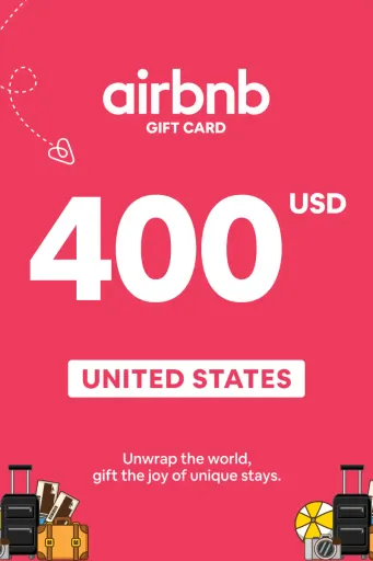 Airbnb 400 USD Gift Card (United States) - Digital Key