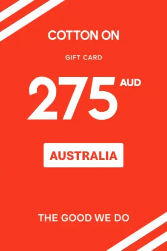 Cotton On Group 275 AUD Gift Card (Australia) - Digital Key