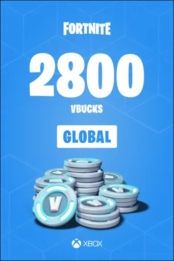 Fortnite - 2800 V-Bucks Card (Global) (Xbox One / Xbox Series X|S) - Xbox Live - Digital Key