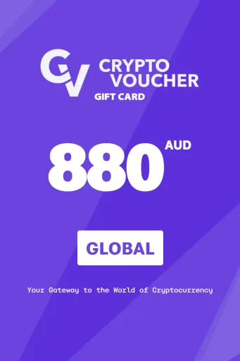 Crypto Voucher 880 AUD Gift Card (Global) - Digital Key
