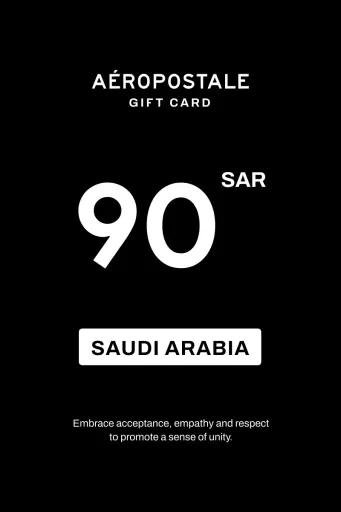 Product Image - Aeropostale 90 SAR Gift Card (Saudi Arabia) - Digital Key