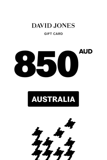 David Jones 850 AUD Gift Card (Australia) - Digital Key