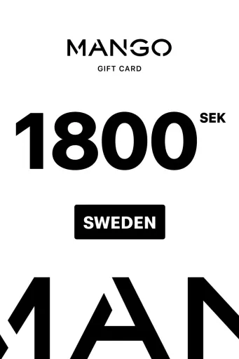 Mango 1800 SEK Gift Card (Sweden) - Digital Key