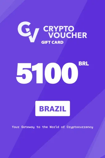 Crypto Voucher 5100 BRL Gift Card (Brazil) - Digital Key