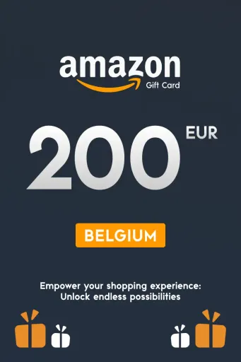 Amazon 200 EUR Gift Card (Belgium) - Digital Key