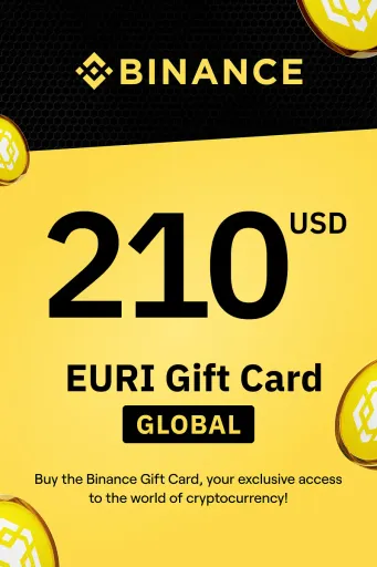 Binance (EURI) 210 USD Gift Card (Global) - Digital Key