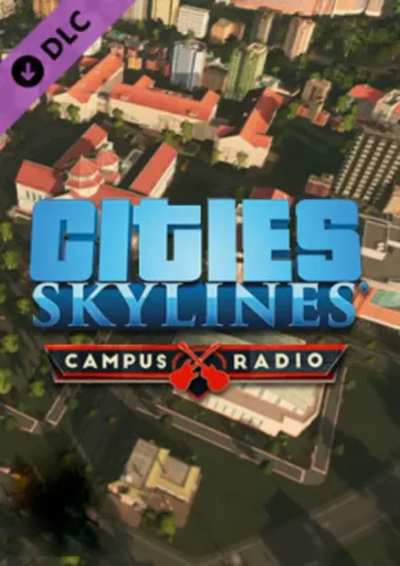 Cities Skylines - Campus Radio DLC (ROW) (PC / Mac / Linux) - Steam - Digital Key