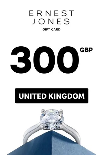 Ernest Jones 300 GBP Gift Card (United Kingdom) - Digital Key