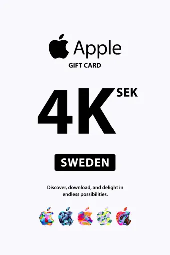 Apple 4000 SEK Gift Card (Sweden) - Digital Key