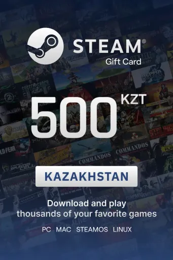 Steam Wallet 500 KZT Gift Card (Kazakhstan) - Digital Key