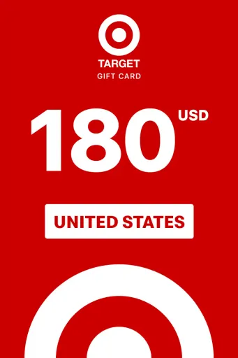 Product Image - Target 180 USD Gift Card (United States) - Digital Key
