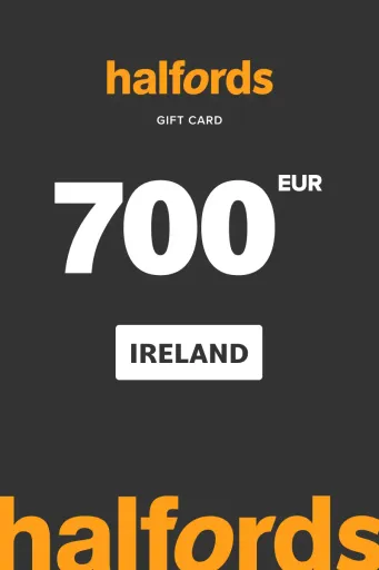 Halfords 700 EUR Gift Card (Ireland) - Digital Key