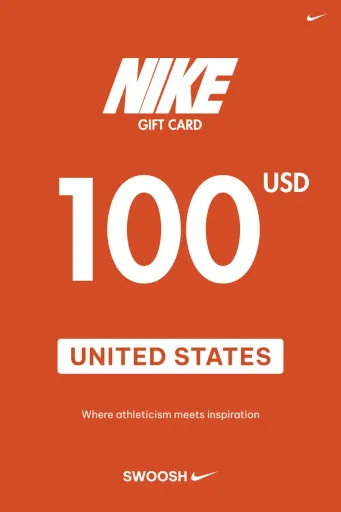 Nike 100 USD Gift Card (United States) - Digital Key