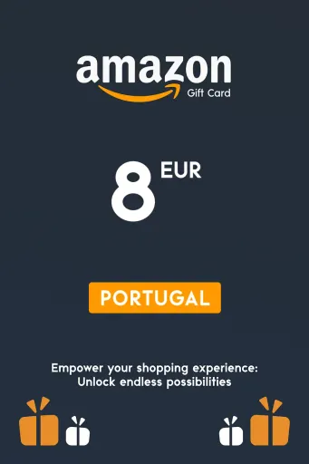 Amazon 8 EUR Gift Card (Portugal) - Digital Key