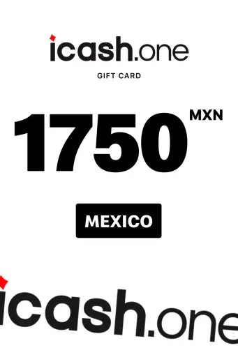 iCash.one 1750 MXN Gift Card (Mexico) - Digital Key
