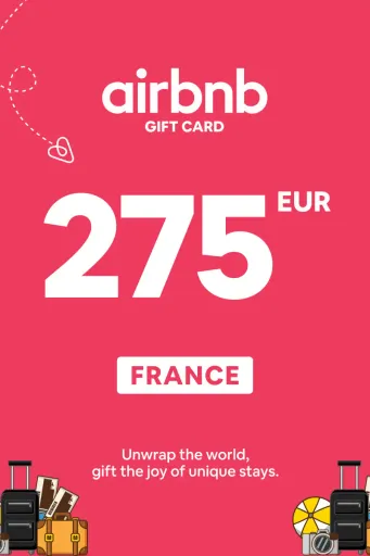 Airbnb 275 EUR Gift Card (France) - Digital Key