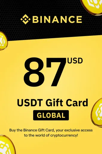 Binance (USDT) 87 USD Gift Card (Global) - Digital Key
