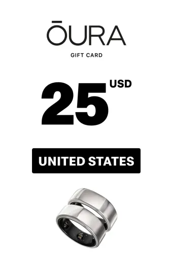 Oura Ring 25 USD Gift Card (United States) - Digital Key
