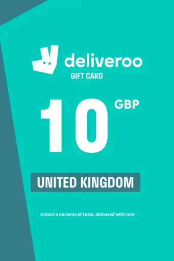 Deliveroo 10 GBP Gift Card (United Kingdom) - Digital Key