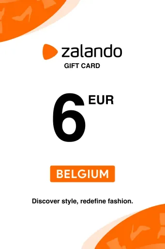 Zalando 6 EUR Gift Card (Belgium) - Digital Key