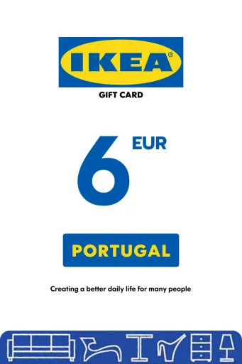 IKEA 6 EUR Gift Card (Portugal) - Digital Key