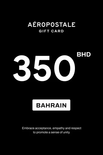 Aeropostale 350 BHD Gift Card (Bahrain) - Digital Key