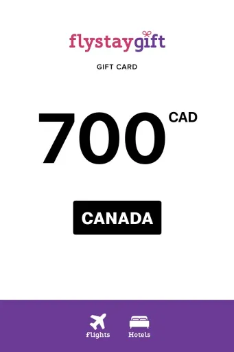 Flystay Gift 700 CAD Gift Card (Canada) - Digital Key
