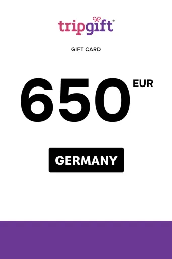 TripGift 650 EUR Gift Card (Germany) - Digital Key