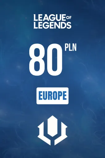 Product Image - League of Legends 80 PLN Gift Card (Europe) - Digital Key